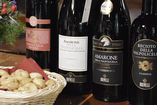 Amarone-Valpolicella tour. Visit Verona. From Venice - Valpolicella winery visit in a family-run setting