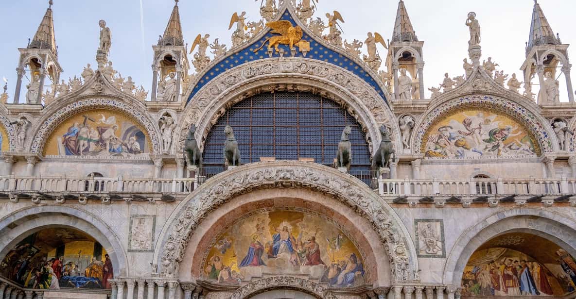 Basilica and Doge's Palace tour with Lunch & Murano - St. Mark’s Basilica: mosaics, terrace, and the bits many tours rush
