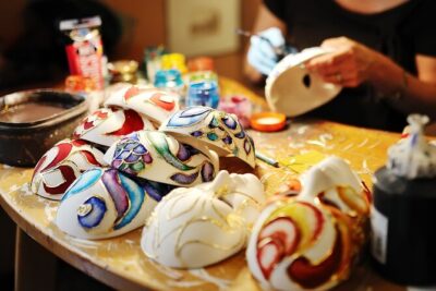 Carnival Mask Decoration Class at Casanova's Prisons - The glass and chocolate moments: how they fit (and what to expect)
