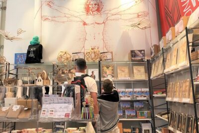 Da Vinci Interactive Museum Venice Scuola di San Rocco - The four sections: Earth, Water, Air, Fire (and why it helps)