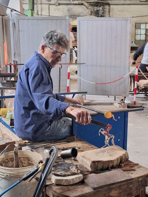 Ellegi Murano Glass: The Art of Tradition - Your 15-minute guided demo: hot glass, two techniques, real timing