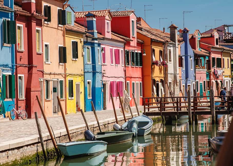 From Venezia: Murano, Burano, and Torcello Self-Guided Tour - Boat ride across the San Marco Basin: the view preview you’ll appreciate