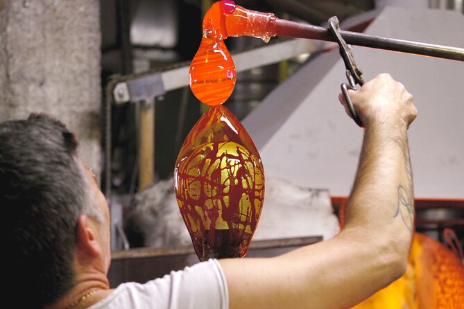 From Venice: Private boat from hotel, Glass blowing demo and Gift - Gino Mazzuccato Murano Glass: the demo is the main event