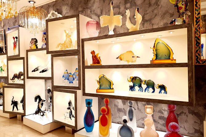 From Venice: Private boat from hotel, Glass blowing demo and Gift - The showroom and gift shop: browse like you actually have time