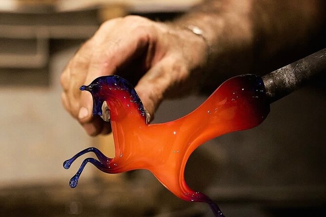 Glass Blowing Demonstration : pickup by wood boat Taxi + local guide - Why Murano glass still feels like magic