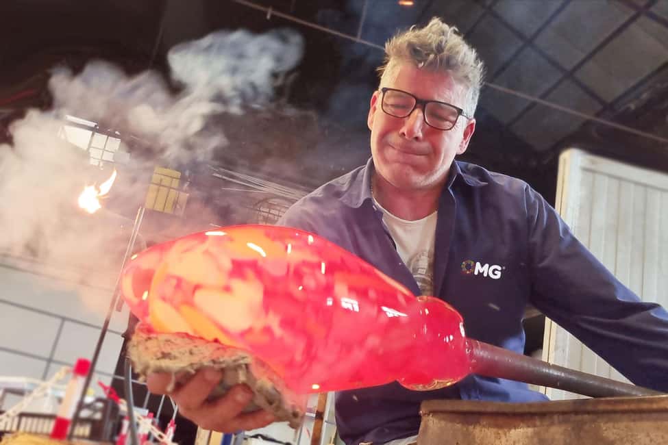 Glass Blowing Show Visit Murano Glass Factory & Showroom OMG - Where Original Murano Glass OMG Fits in a Venice Day