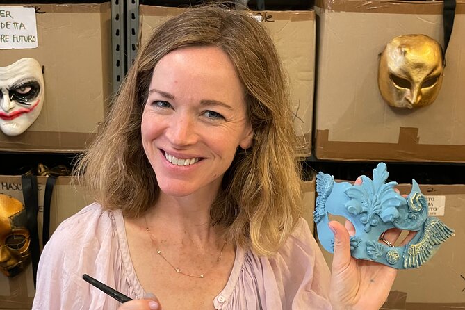 Make a Venetian Mask and Craft your Imagination - Your Take-Home Souvenir: Built Like a Memory