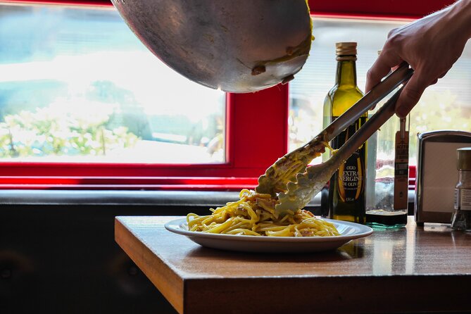 Make Pasta Carbonara from Scratch in a Jazz Club in Venice - A Jazz-Club Kitchen for Real Carbonara Skills