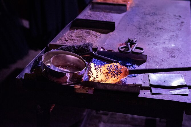 Murano Glass Blowing Demonstration - The Glass Cathedral - The former church experience: seats, sound, and vibe
