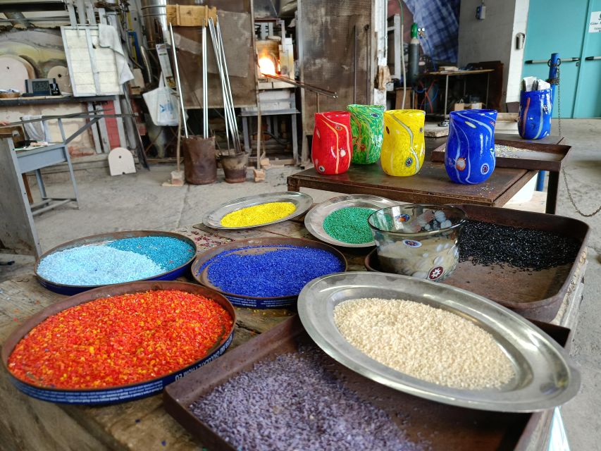 Murano: make your item with a glass master and take it home - The payoff: take your Murano glass home