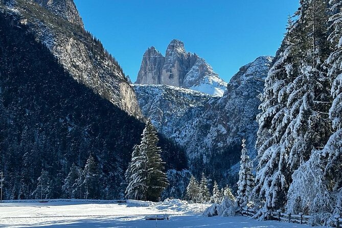 Private Dolomites Winter Day Tour from Venice - Cortina d’Ampezzo plus a first Tre Cime viewpoint