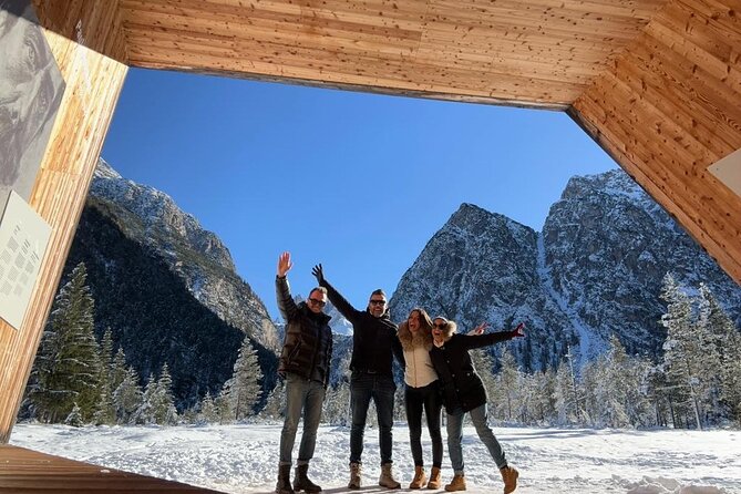 Private Dolomites Winter Day Tour from Venice - Tre Cime di Lavaredo: snowmobile or a winter walk