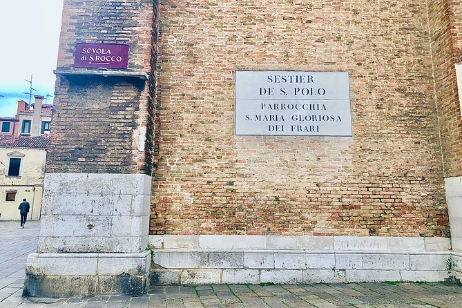 San Polo, Rialto & Frari: 2-Hour Private Walking Tour in Venice - Stop 5: Frari Basilica—Titian and Bellini without the long day