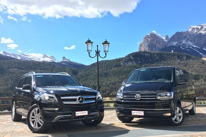 Transfer from Venice Marco Polo airport or Mestre station to Cortina d'Ampezzo - Where the driver meets you at Marco Polo or Mestre