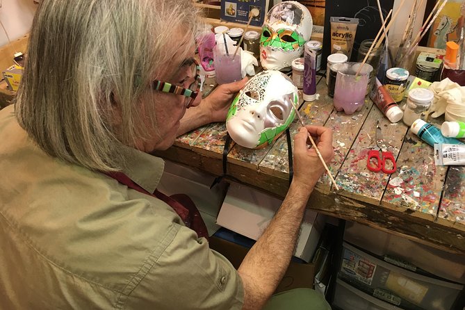 Venetian Carnival Mask Making Class in Venice, Italy - When Venice Disrupts Things: High Tide Postponements