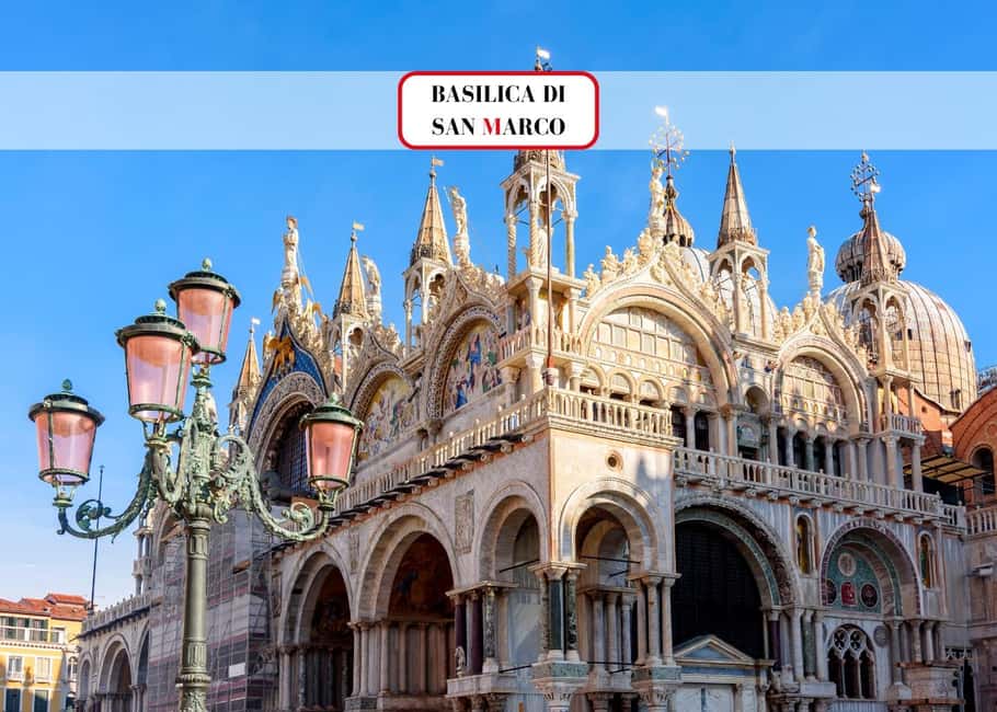 Venice: Basilica, Doge's Palace, Gondola and Lagoon Islands - First steps in St. Mark’s Square: where your day starts fast