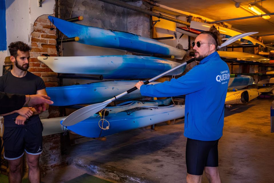 Venice Beginner's Kayak Tour in the Medieval Arsenal - What’s Included vs. What You’ll Need to Bring