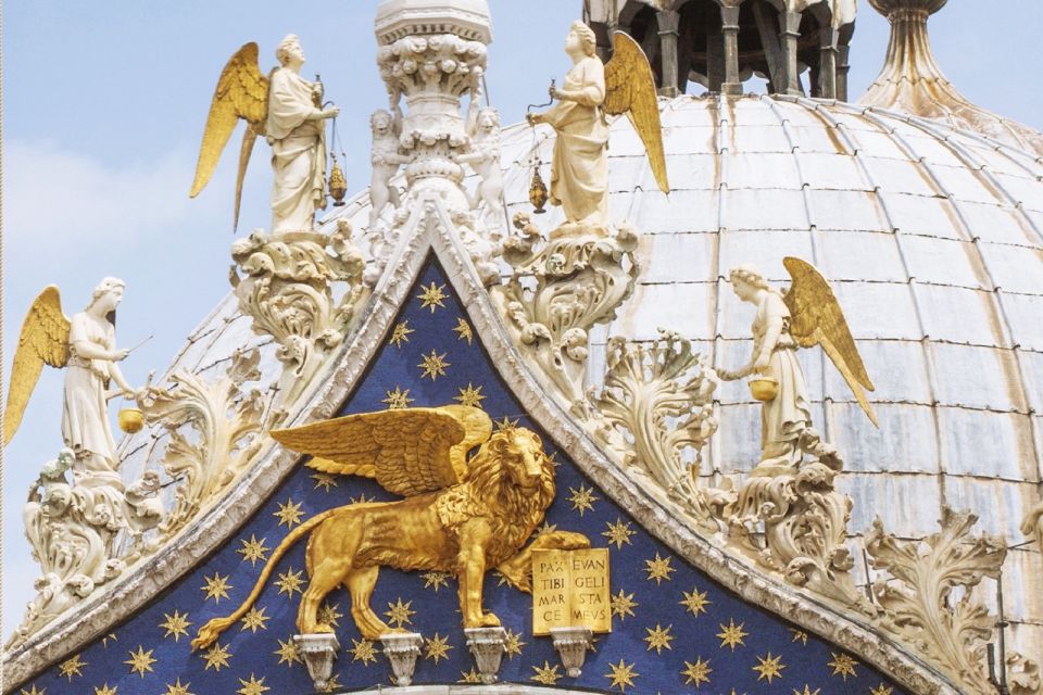 Venice: Doge's Palace and Basilica Tour with Gondola Ride - St. Mark’s Basilica: Byzantine gold you can actually see clearly
