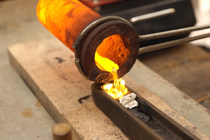 Venice : Goldsmith's Workshop - Make Your Own Ring in 925 Silver - Casting your ring in 925 silver: where the magic starts