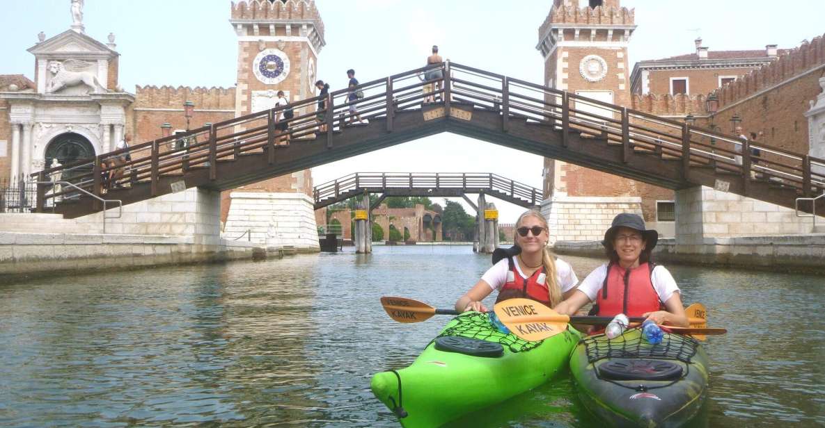 Venice: Hidden Canal Gems Kayak Tour with Certified Guide - Cannaregio Canal Time: Under Bridges and Through Narrow Passages