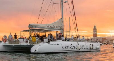 Venice: Lagoon Catamaran Tour with Classical Music & Drinks - Getting Oriented: Finding Riva dei Sette Martiri and Those Red Sails