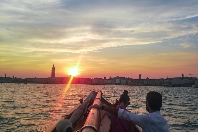 Venice Lagoon Private Boat Tour with Prosecco aperitif - The San Marco Basin at Sunset Is a Different Venice