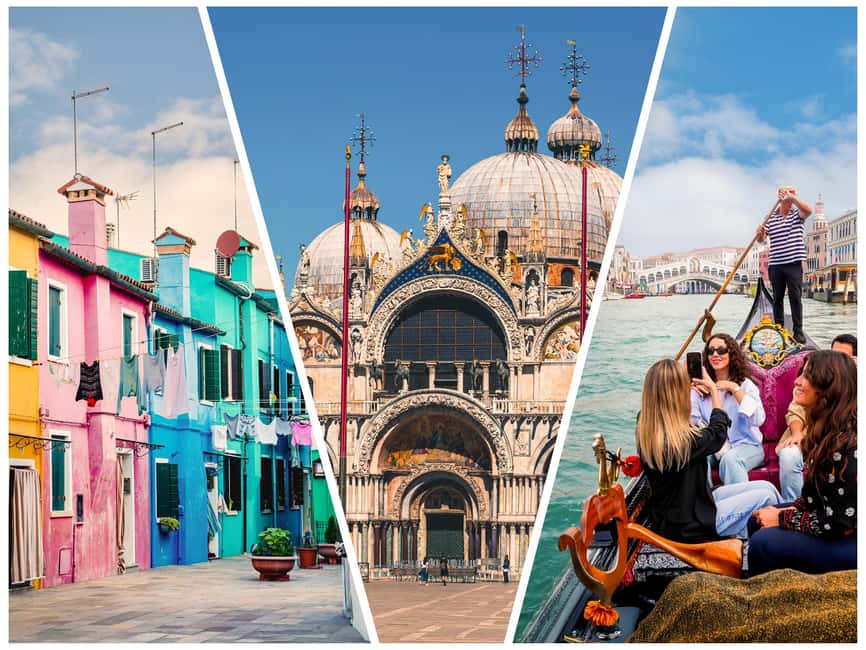 Venice: St Mark's, Doge's Palace, Murano & Burano Day Tour - Start at Piazza San Marco: basilica first, because it sets the tone